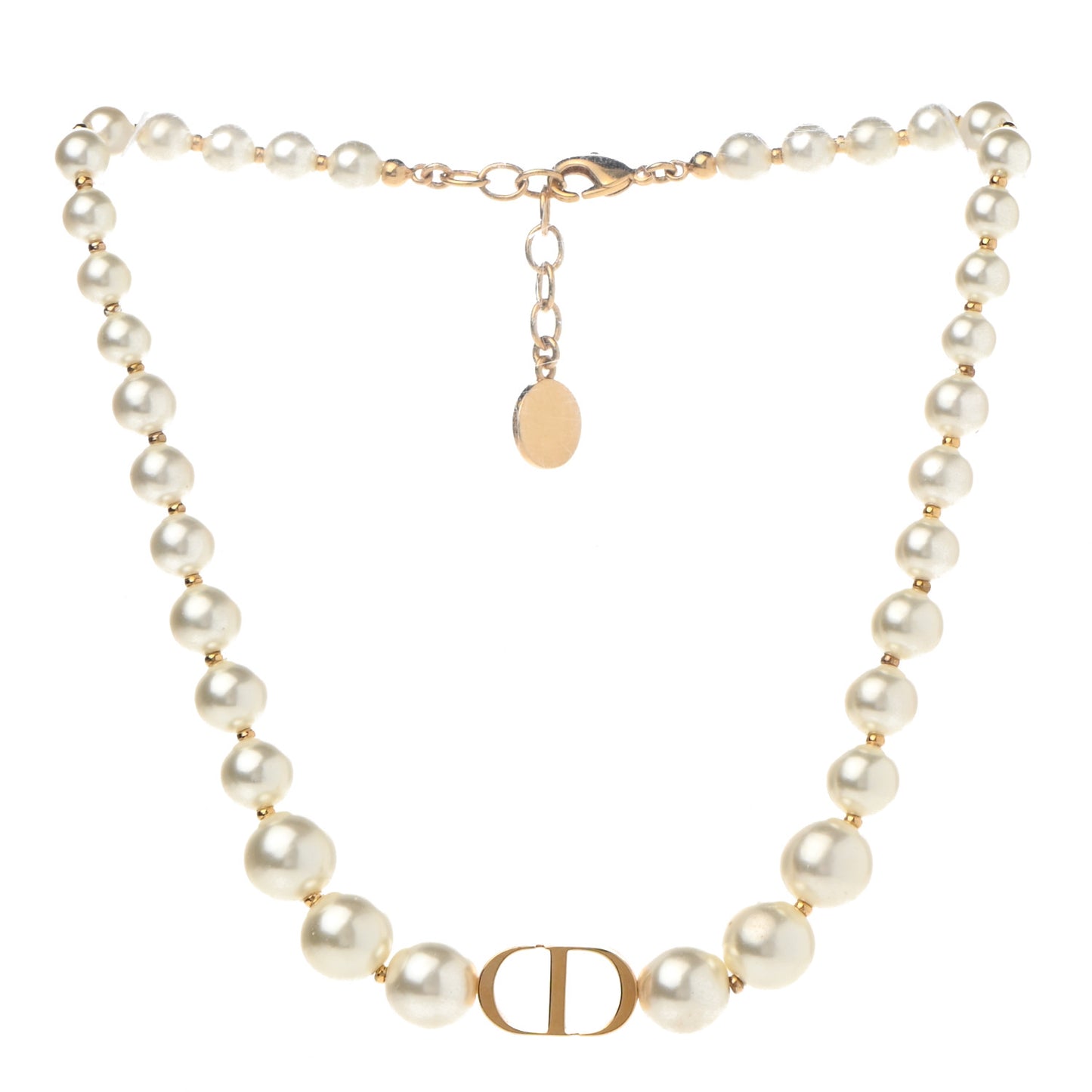 Pearl 30 Montaigne Choker Necklace Gold
