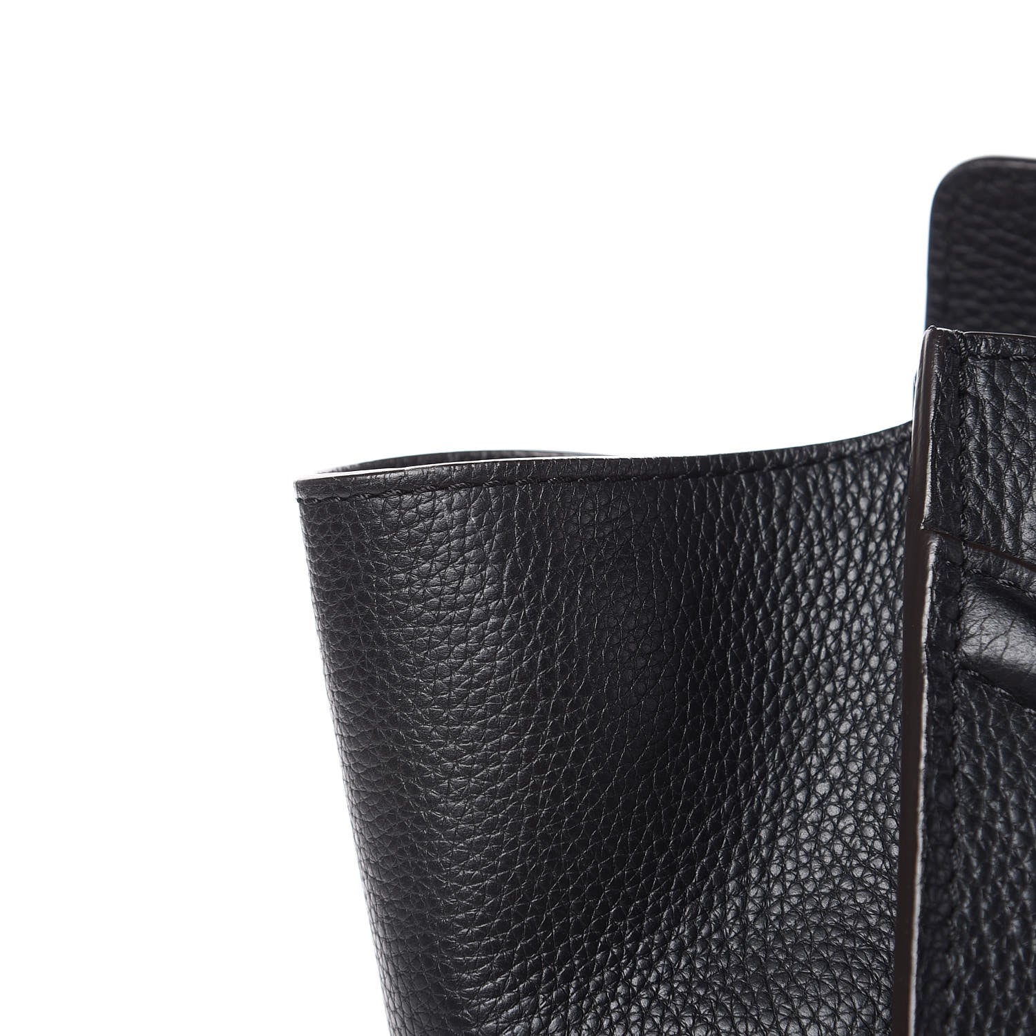 Celine Drummed Calfskin Mini Luggage Black 11 of 11