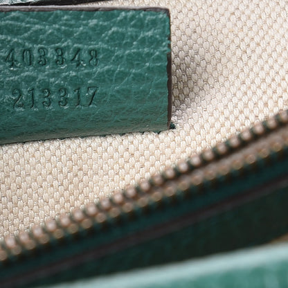 Gucci Dollar Calfskin Crystal Medium Dionysus Shoulder Bag Emerald 7 of 10