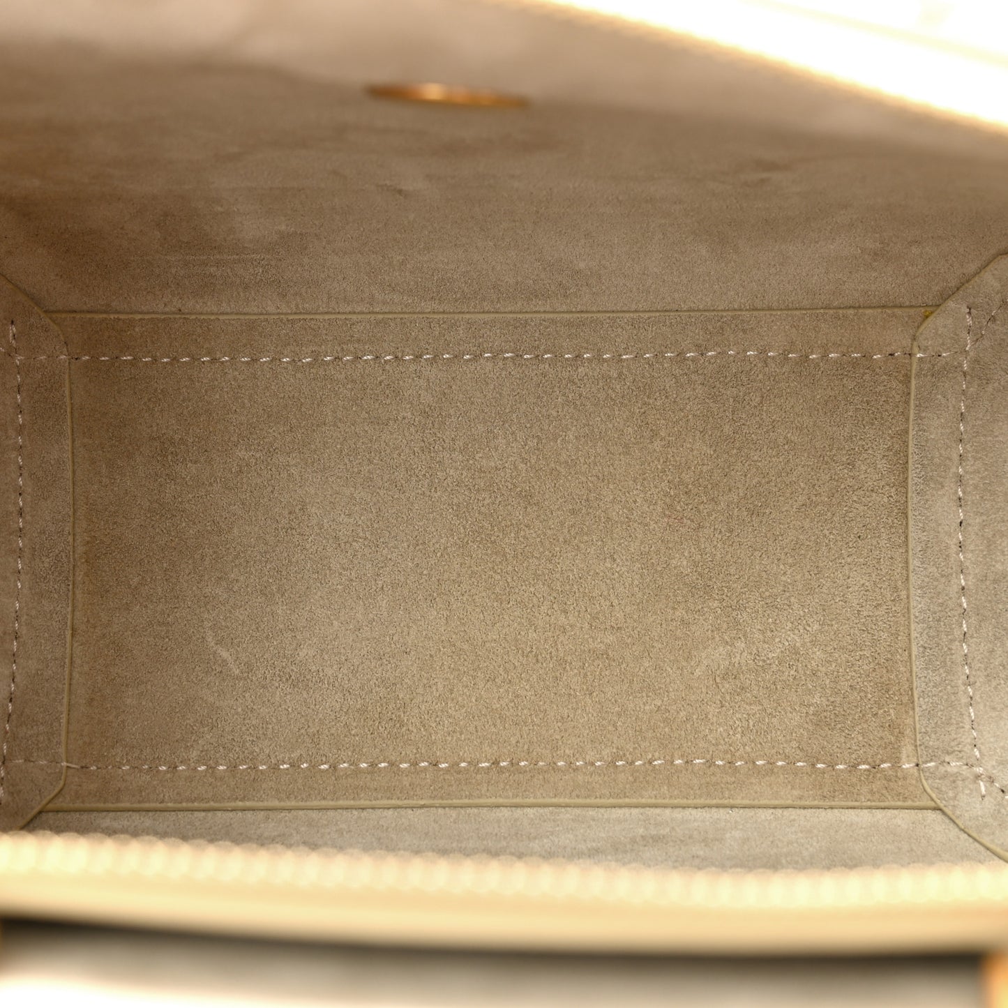Grained Calfskin Nano Belt Bag Pampa