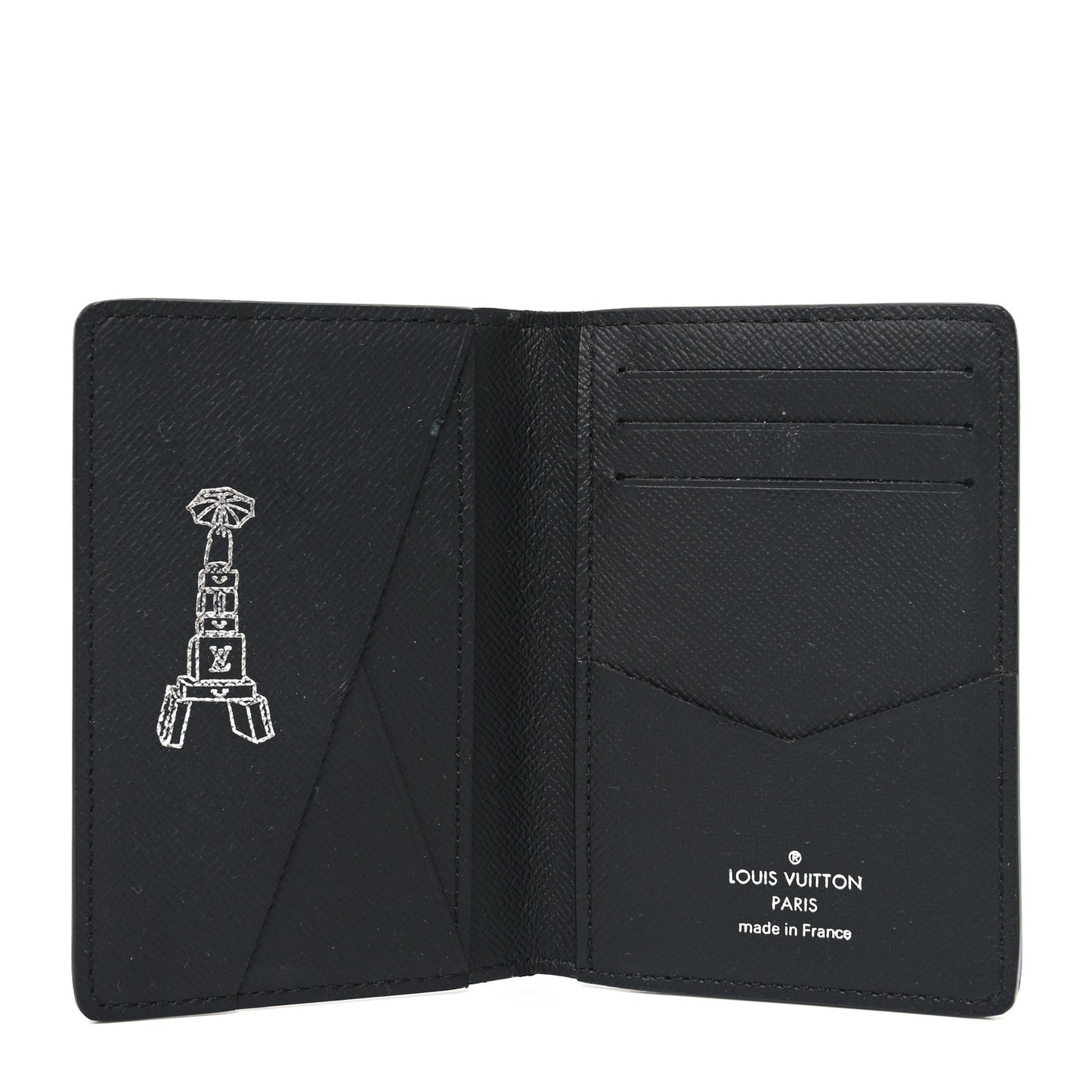 Damier Graphite Pocket Organizer NM