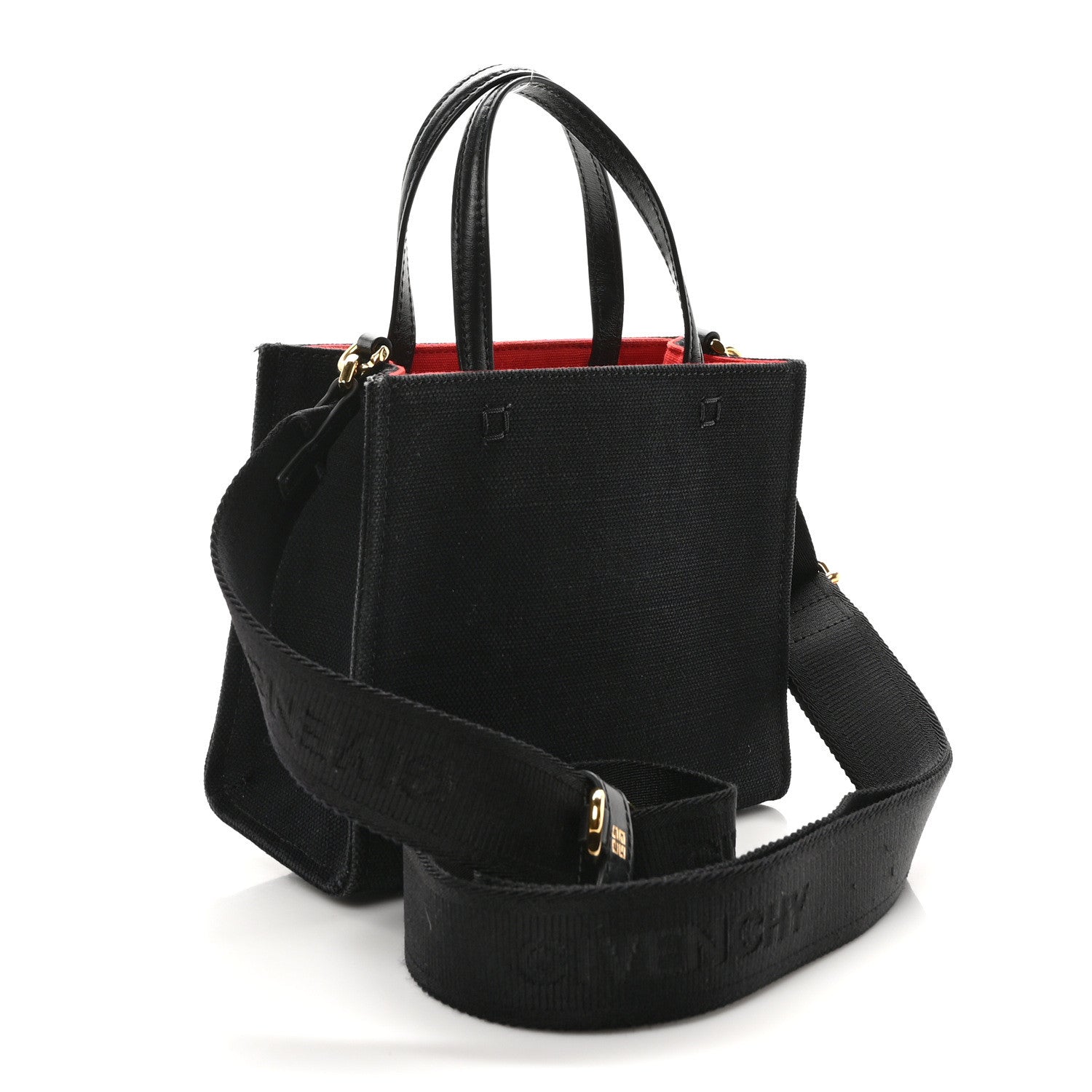 Givenchy Canvas Mini G-Tote Black 1648837 – FASHIONPHILE
