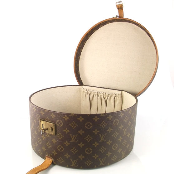 Monogram Vintage Hat Box