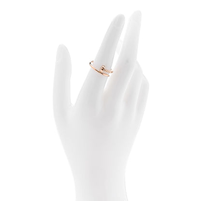 Cartier 18K Pink Gold Small Juste Un Clou Ring 53 6.25 2 of 5