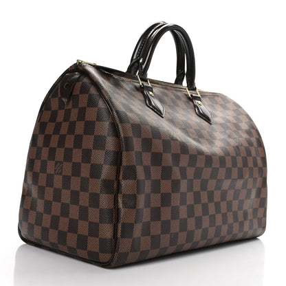 Louis Vuitton Damier Ebene Speedy 35 2 of 11