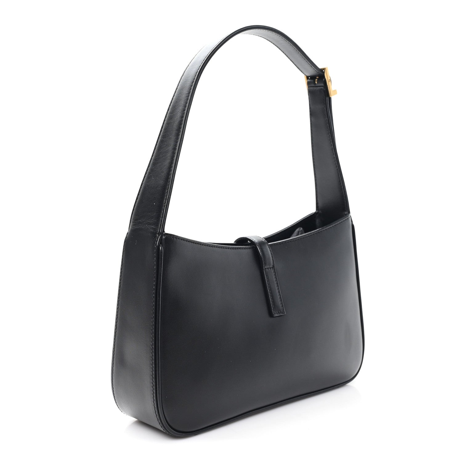 Saint Laurent Smooth Calfskin Le 5 A 7 Hobo Black 3 of 11