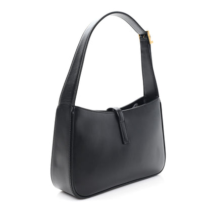 Saint Laurent Smooth Calfskin Le 5 A 7 Hobo Black 3 of 11