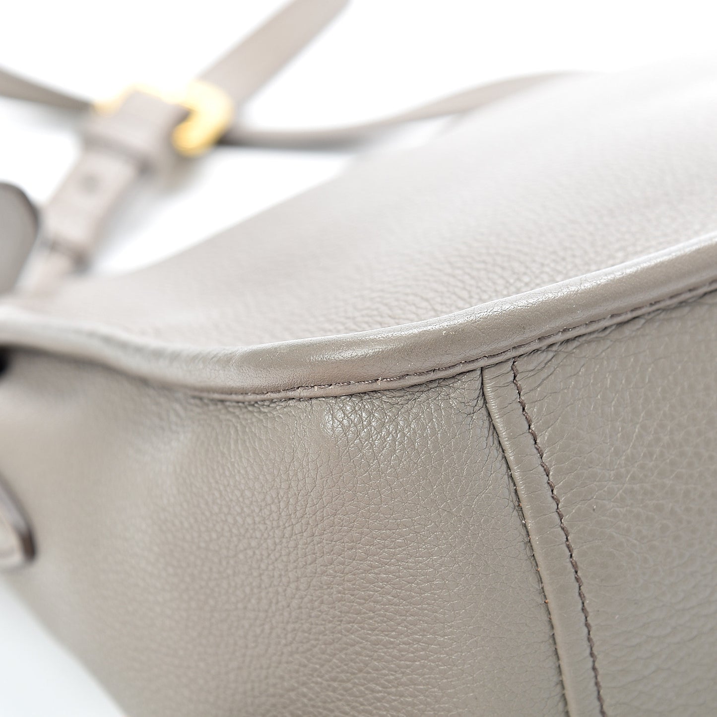 Vitello Daino Crossbody Flap Grey