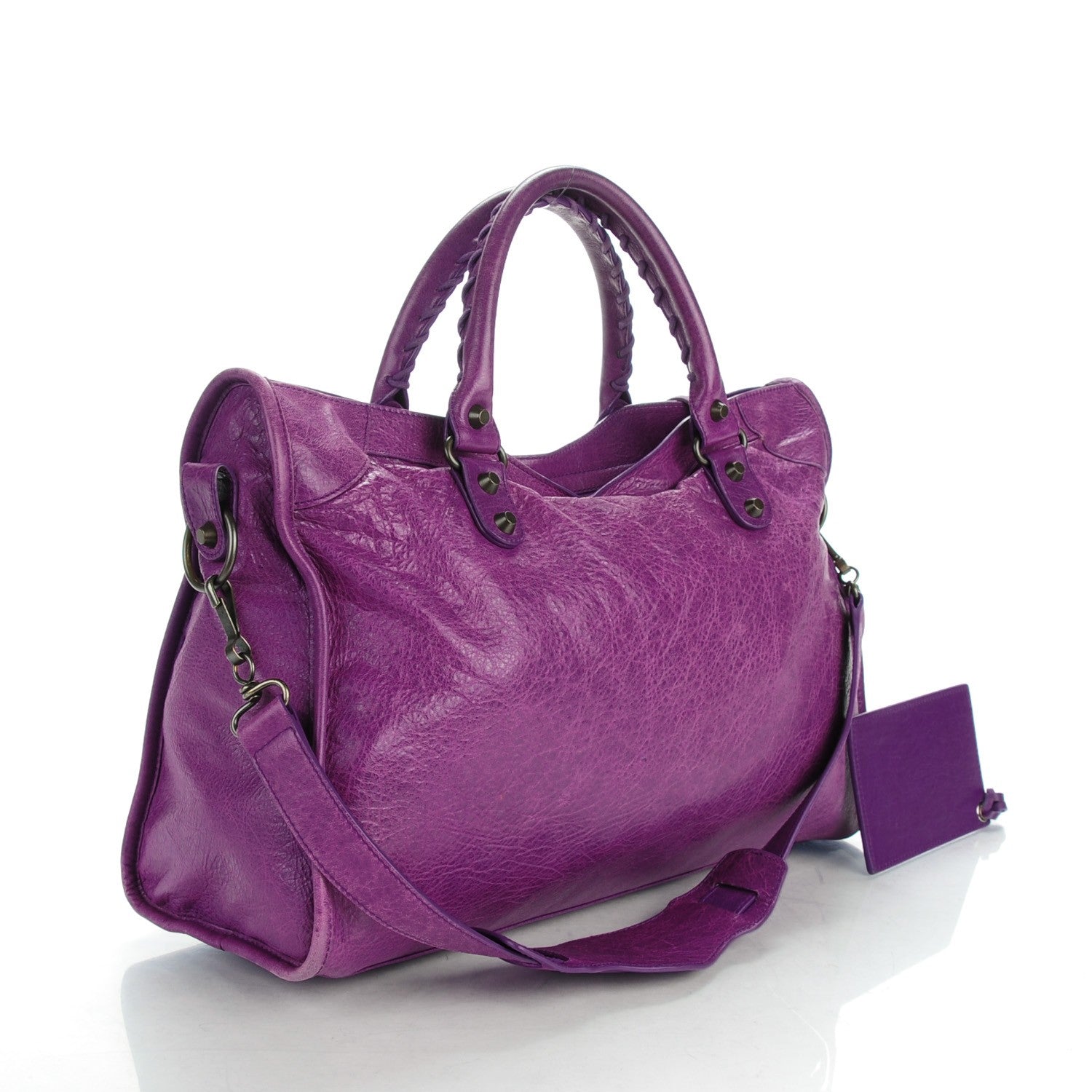 Balenciaga Agneau Classic Hardware City Ultraviolet 3 of 8