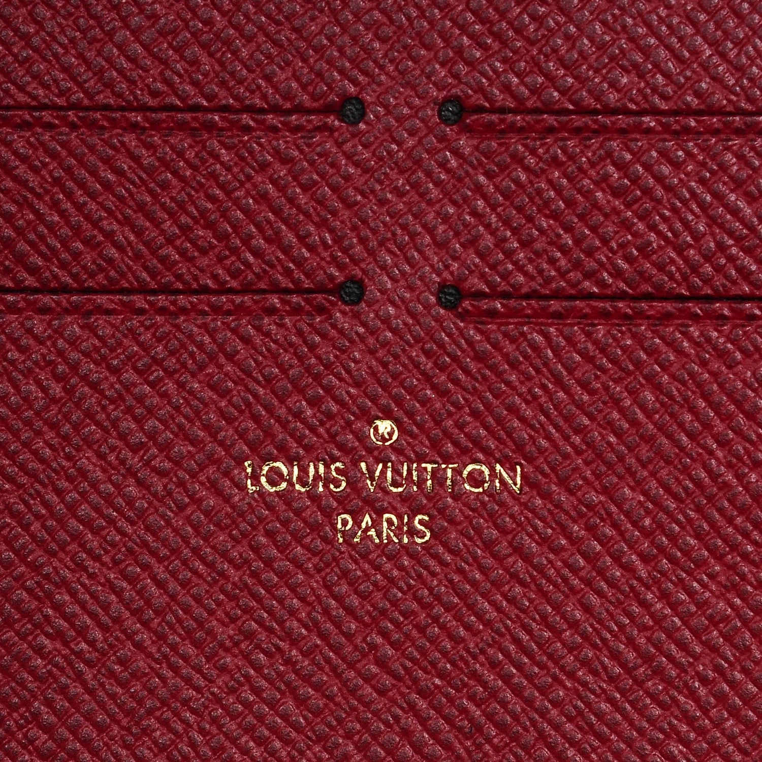 Louis Vuitton Calfskin Felicie Chain Wallet Card Holder Insert 5 of 5