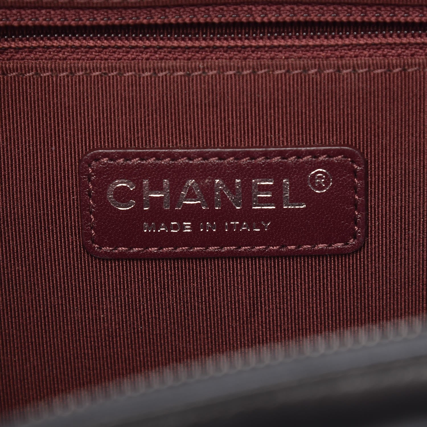 Chanel Lambskin Quilted Small Coco Boy Camera Case Black 7 of 9