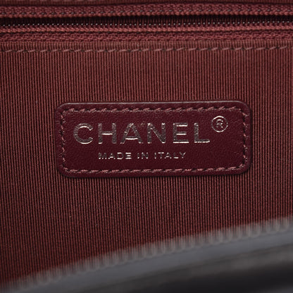 Chanel Lambskin Quilted Small Coco Boy Camera Case Black 7 of 9