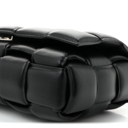 Bottega Veneta Lambskin Maxi Intreccio Padded Chain Cassette Crossbody Bag Black 10 of 10