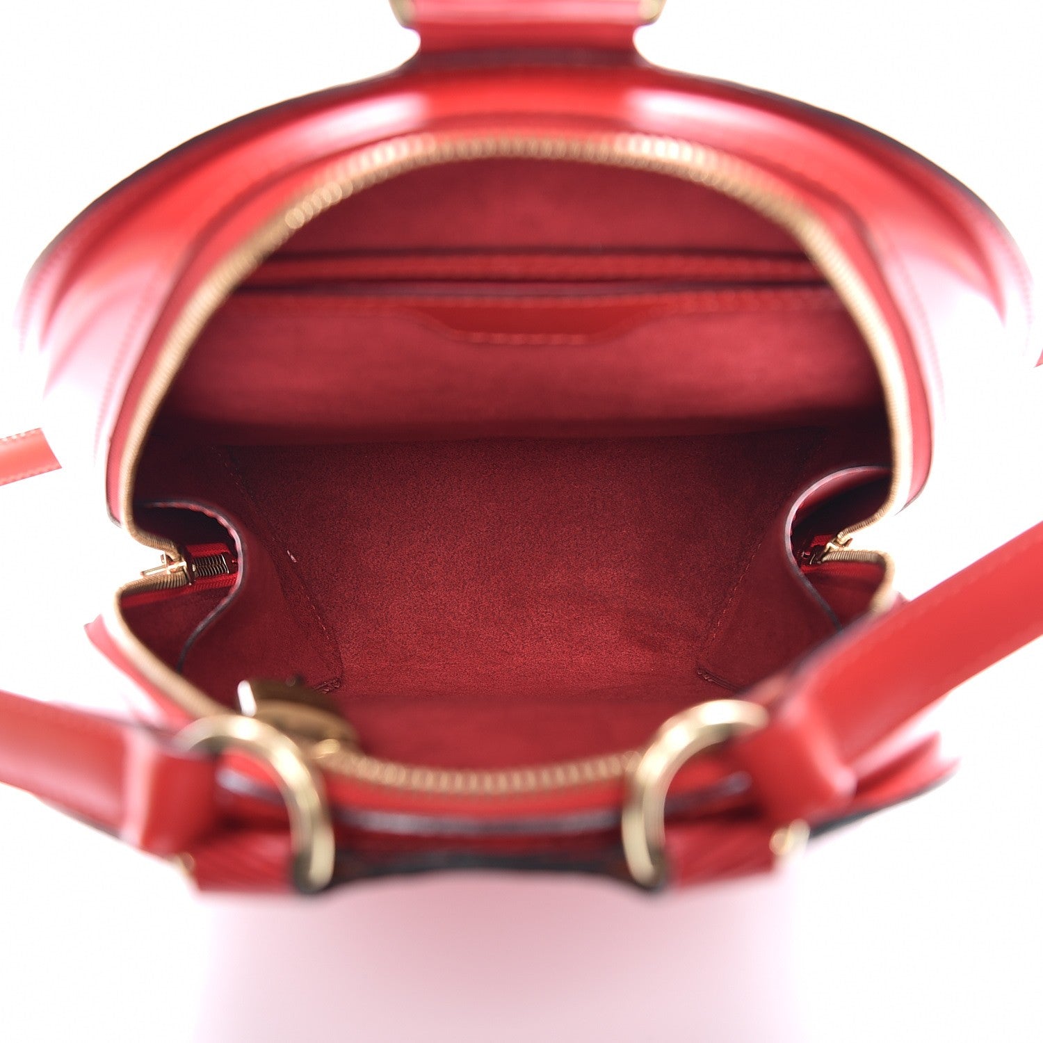 Louis Vuitton Epi Mabillon Backpack Castillan Red 5 of 6