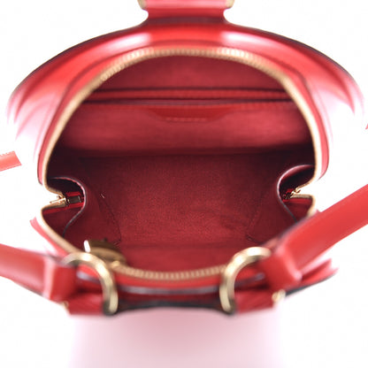 Louis Vuitton Epi Mabillon Backpack Castillan Red 5 of 6