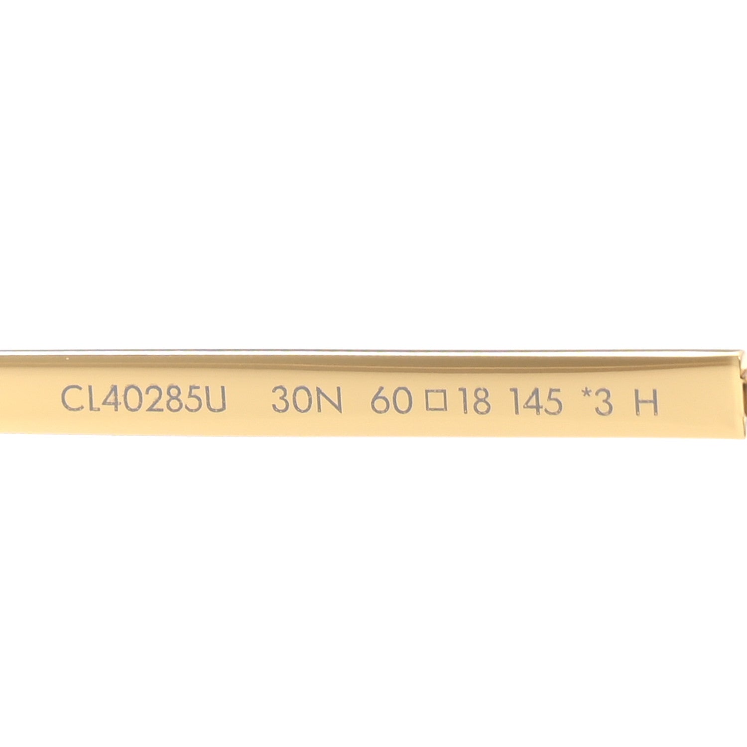 Celine Metal Rhinestone Sunglasses CL40285U Gold 6 of 8