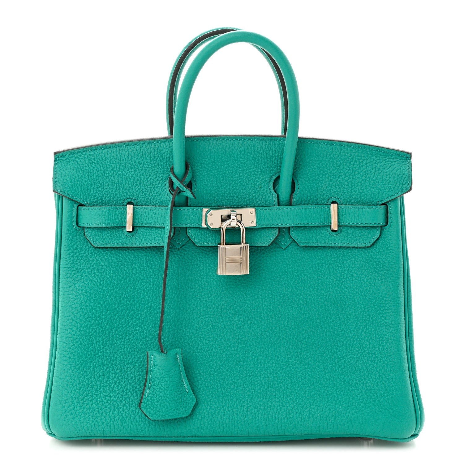 Hermes Togo Birkin 25 Vert Verone 1 of 11