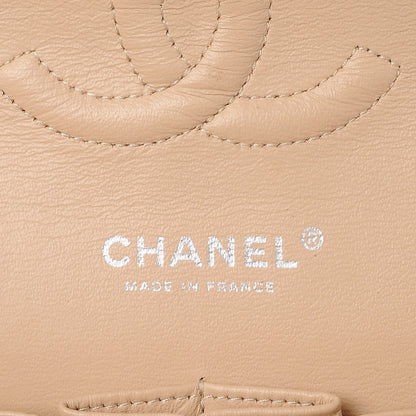 Chanel Caviar Quilted Medium Double Flap Beige Clair 7 of 9