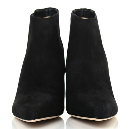 Jimmy Choo Suede Maiara 90 Ankle Boots 39 Black 2 of 4