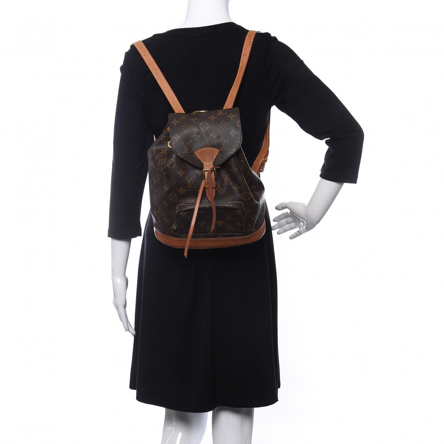 Louis Vuitton Monogram Mini Montsouris Backpack 2 of 9