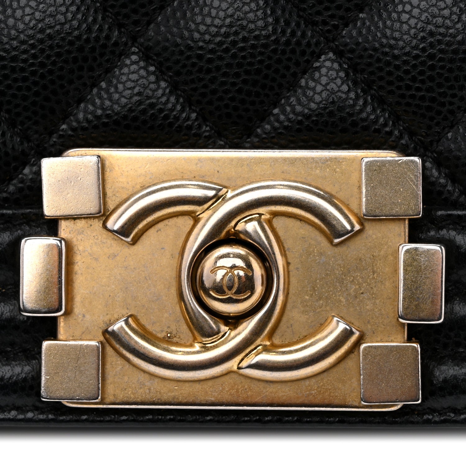 Chanel Caviar Quilted Small Boy Flap Black 12 of 14