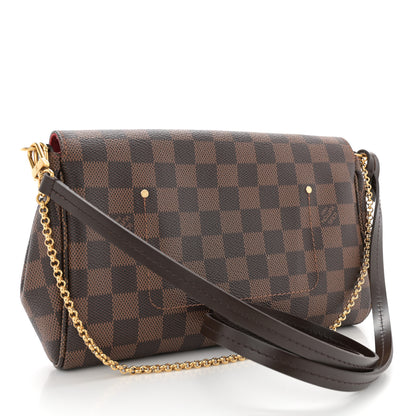 Louis Vuitton Damier Ebene Favorite MM 3 of 10