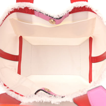 Christian Louboutin Canvas Frangibus Tote White Multicolor 8 of 24