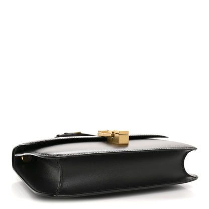 Saint Laurent Smooth Calfskin Carre Satchel Black 4 of 11