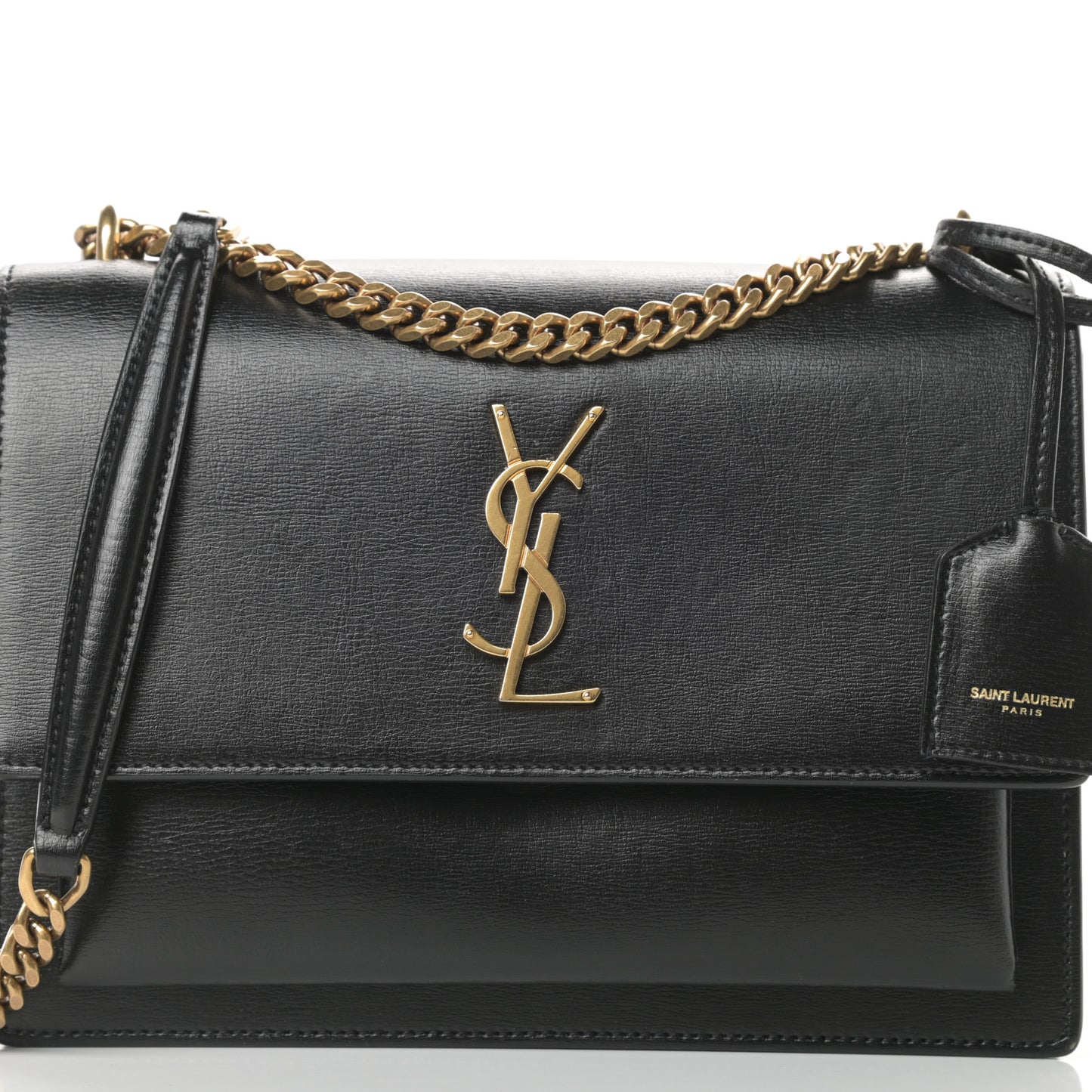 Calfskin Medium Monogram Sunset Black