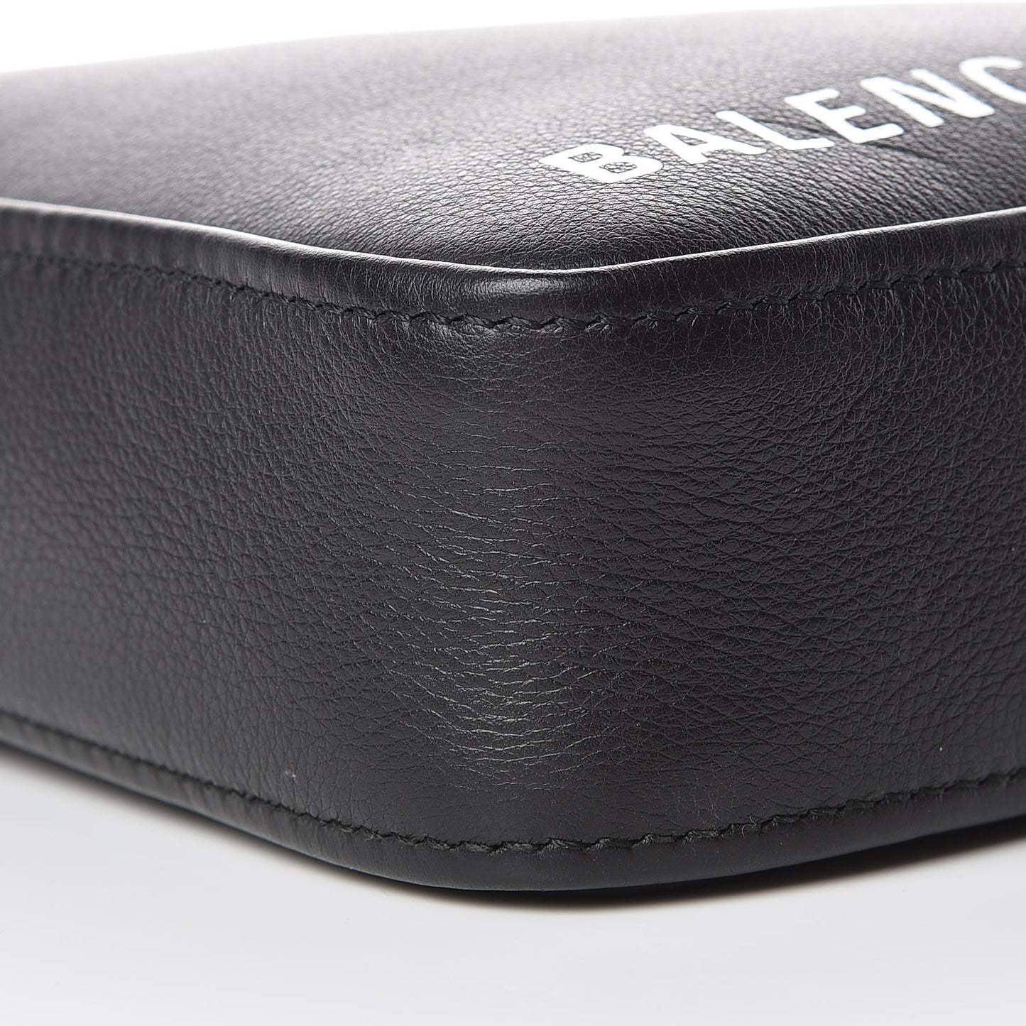 Calfskin S Triangle Duffle Black