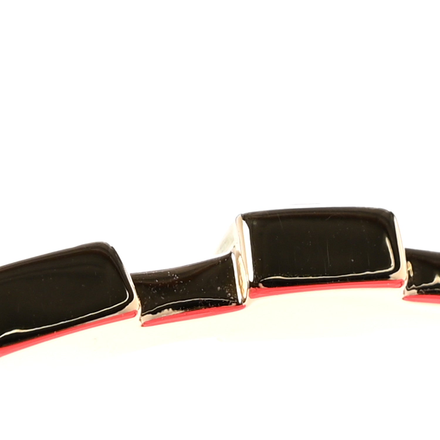 Chanel Lambskin Quilted Baguette Crystal Top Handle Vanity Case With Chain Fuchsia 12 of 12