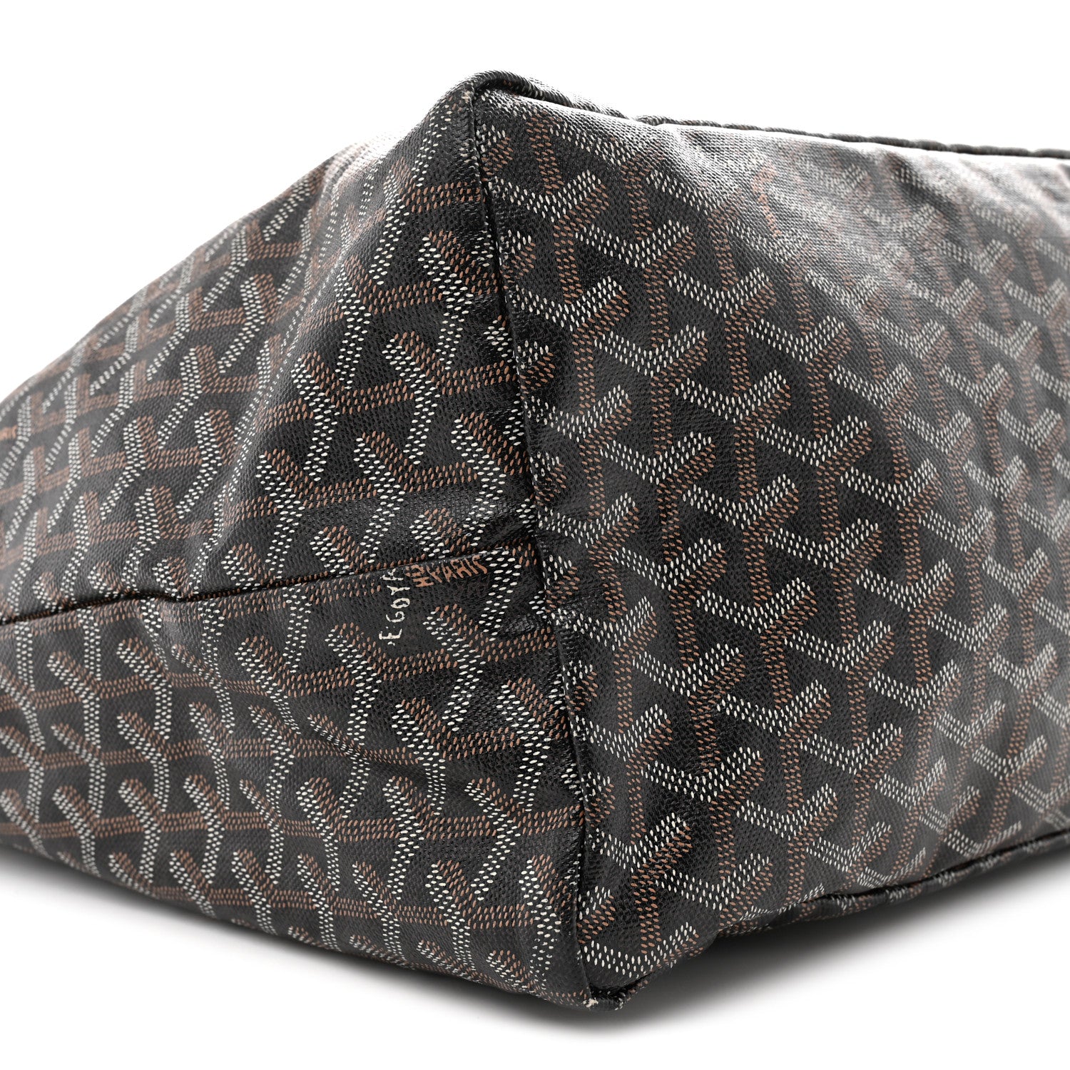 Goyard Goyardine Saint Louis GM Black Gold 10 of 13