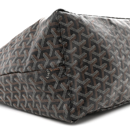 Goyard Goyardine Saint Louis GM Black Gold 10 of 13