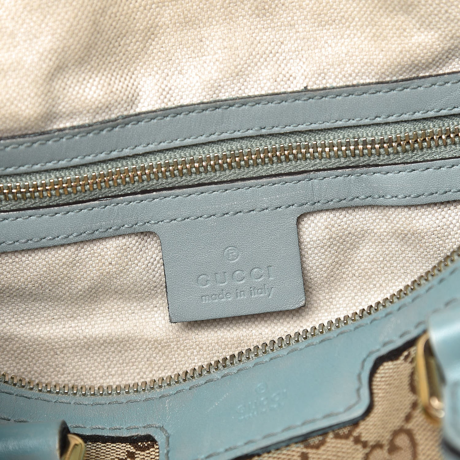 Gucci Monogram Medium Joy Boston Teal 6 of 25