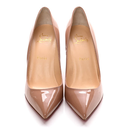 Christian Louboutin Patent Pigalle Follies 85 Pumps 38 Nude 5 of 10