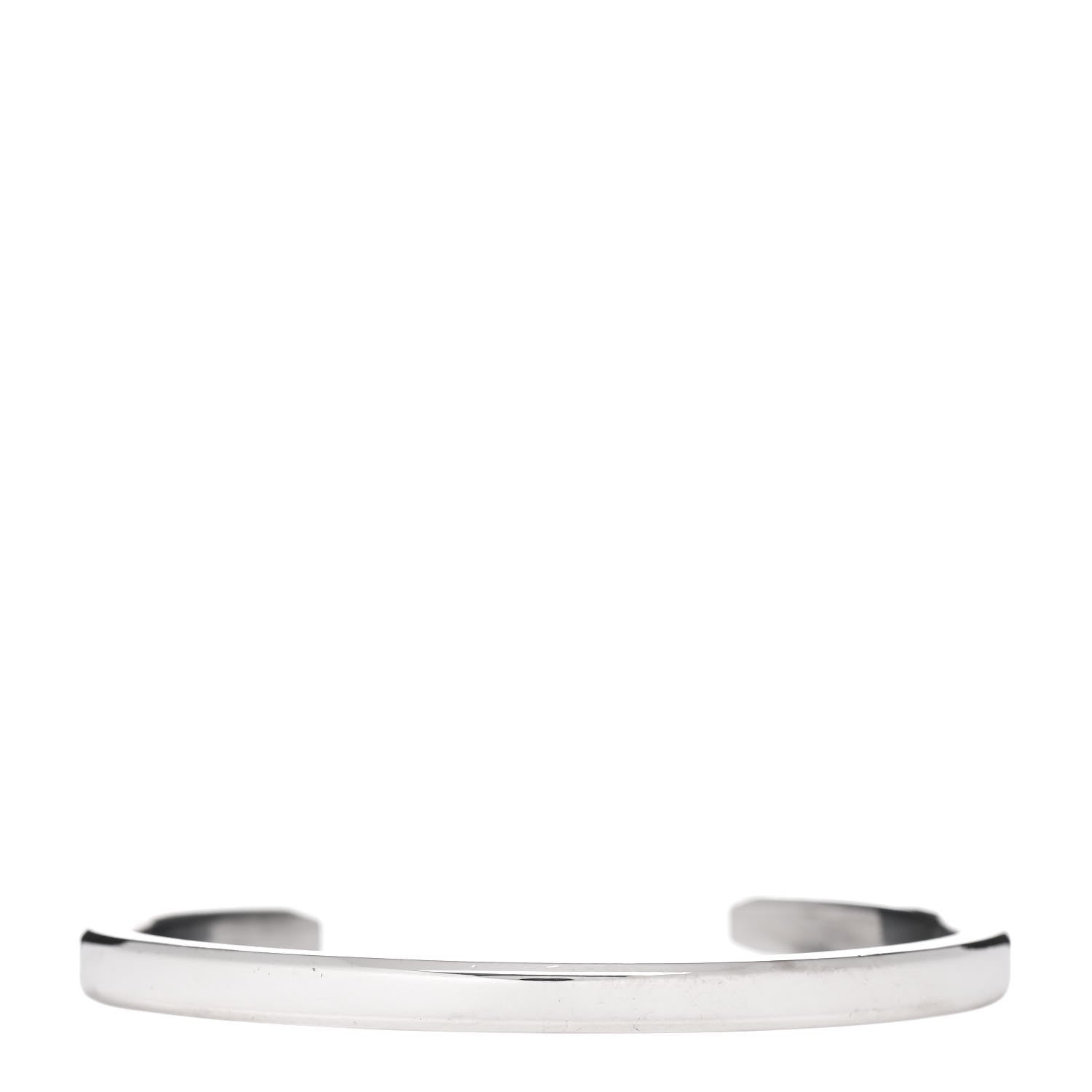 Tiffany Sterling Silver Narrow Makers Cuff Bracelet 1 of 4