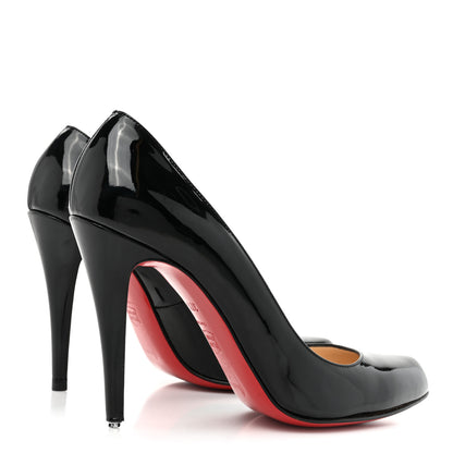 Christian Louboutin Patent Pigalle 100 Pumps 37.5 Black 4 of 12