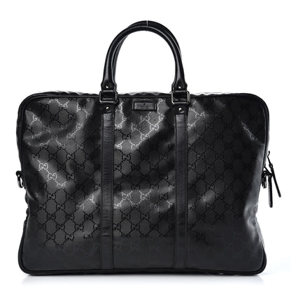 Gucci Imprime Monogram Medium Briefcase Black 1 of 18