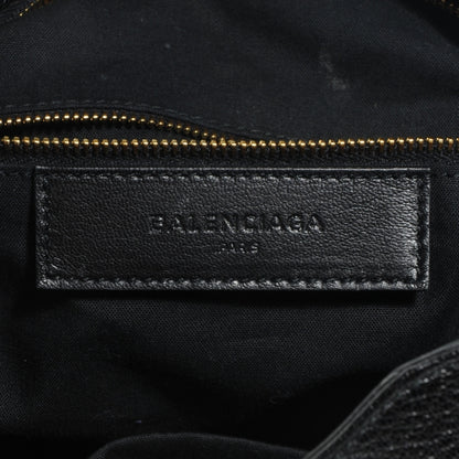 Balenciaga Chevre Metallic Edge Velo Black 6 of 9