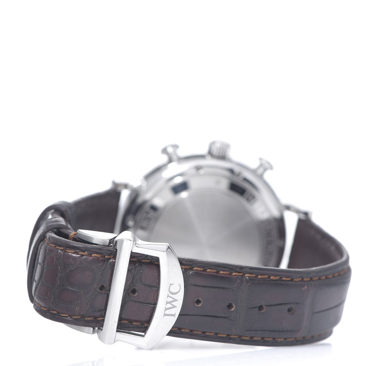 Stainless Steel Alligator 42mm Portofino Chronograph Automatic Watch IW391007
