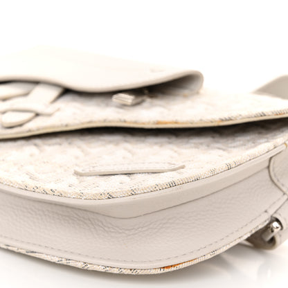 Christian Dior Oblique Saddle Messenger Pouch Beige 10 of 12