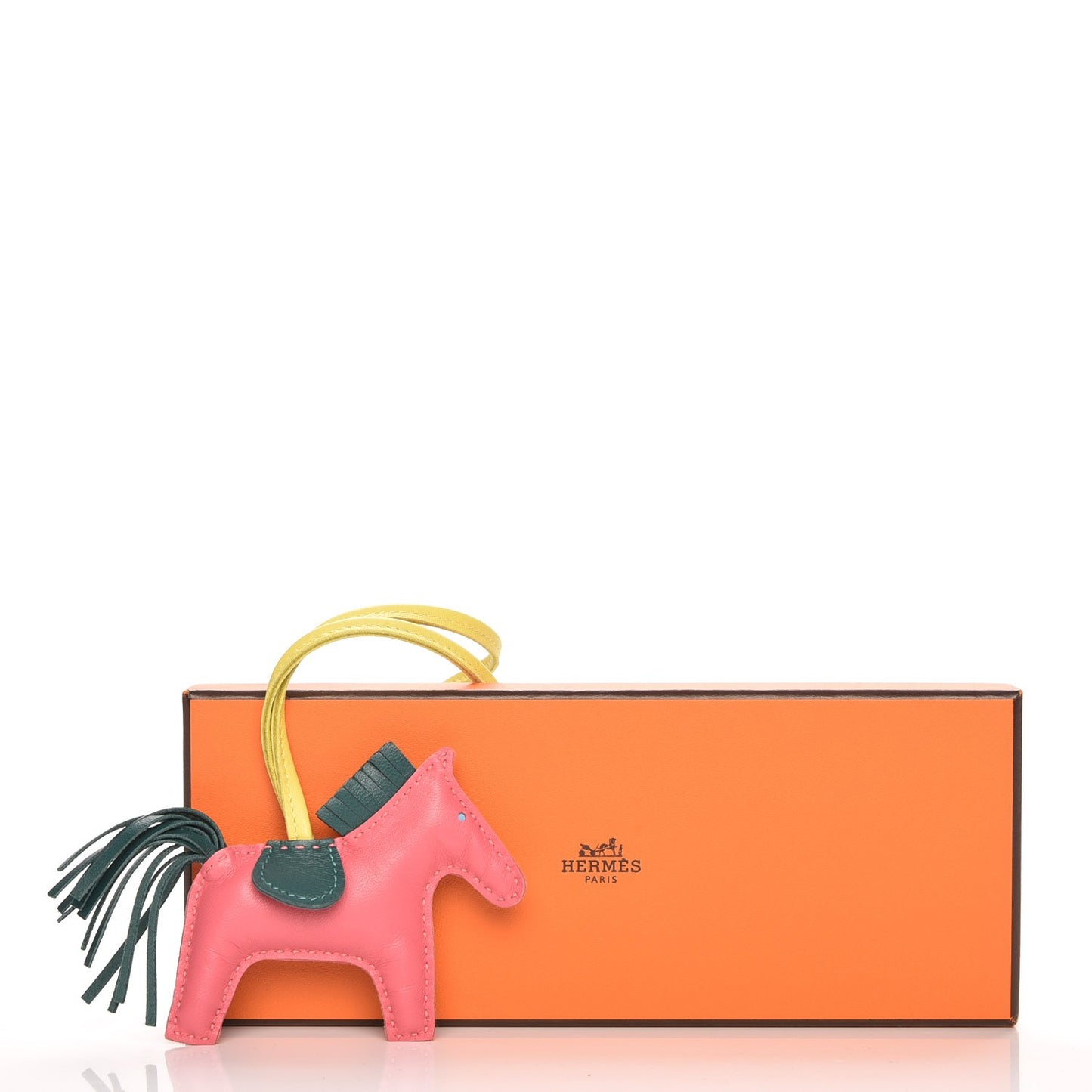 Milo Lambskin Grigri Rodeo Horse Bag Charm TPM Rose Azalee Malachite Lime Celeste