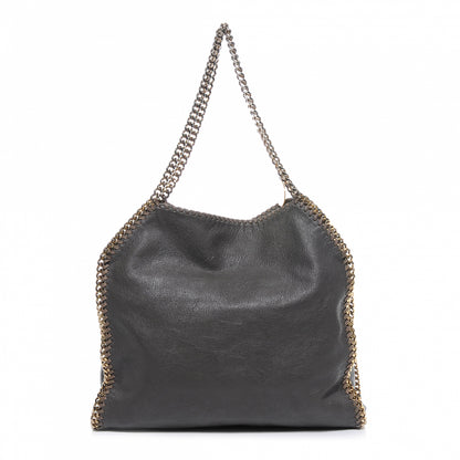 Stella McCartney Faux Leather Small Falabella Tote Grey 1 of 7
