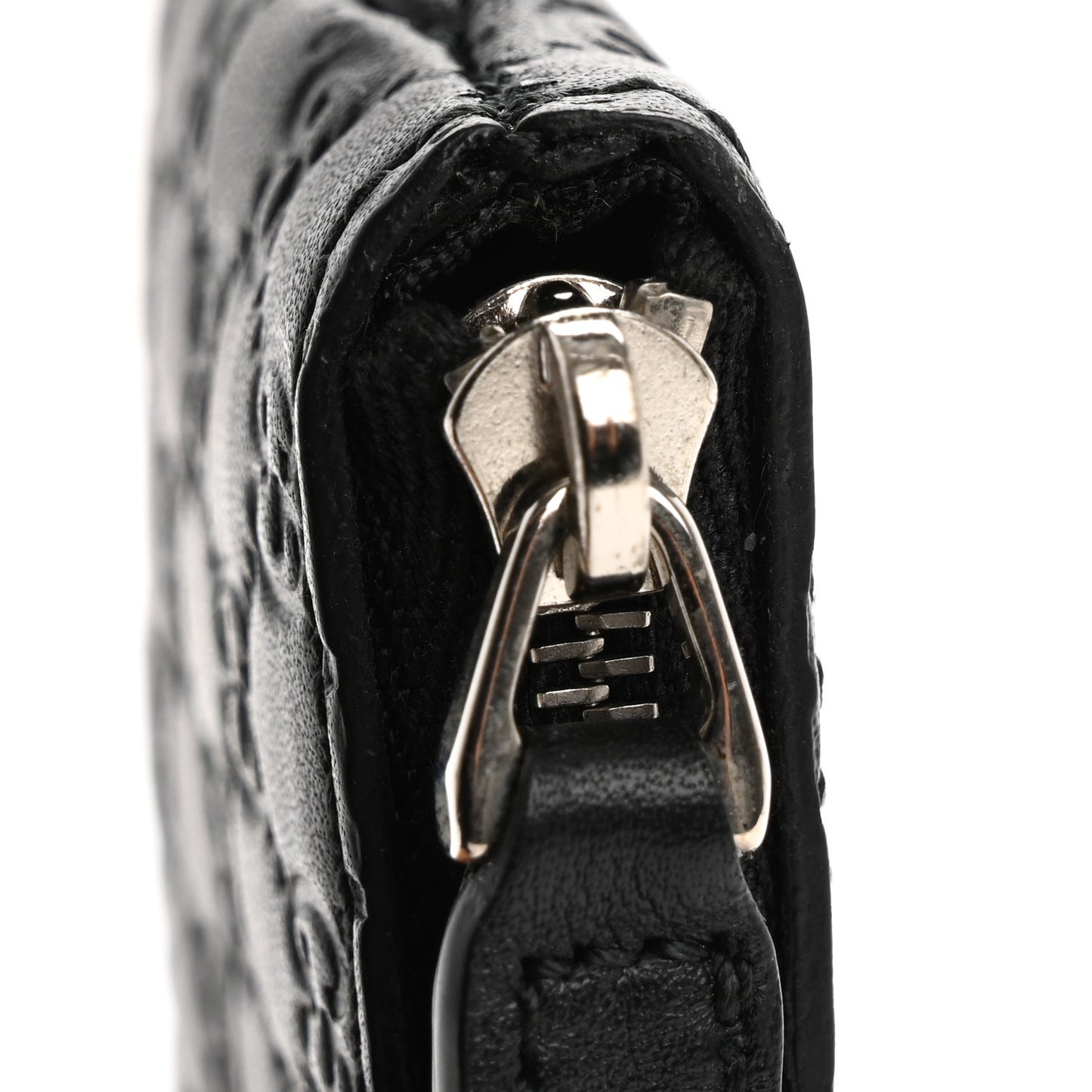 Microguccissima Key Ring Coin Case Black