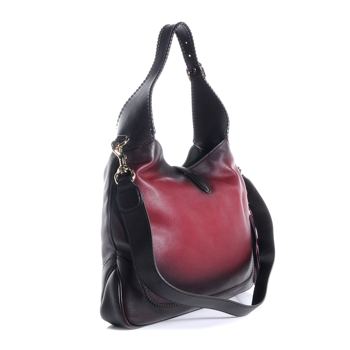 Leather 1921 Medium Shoulder Bag Cherry