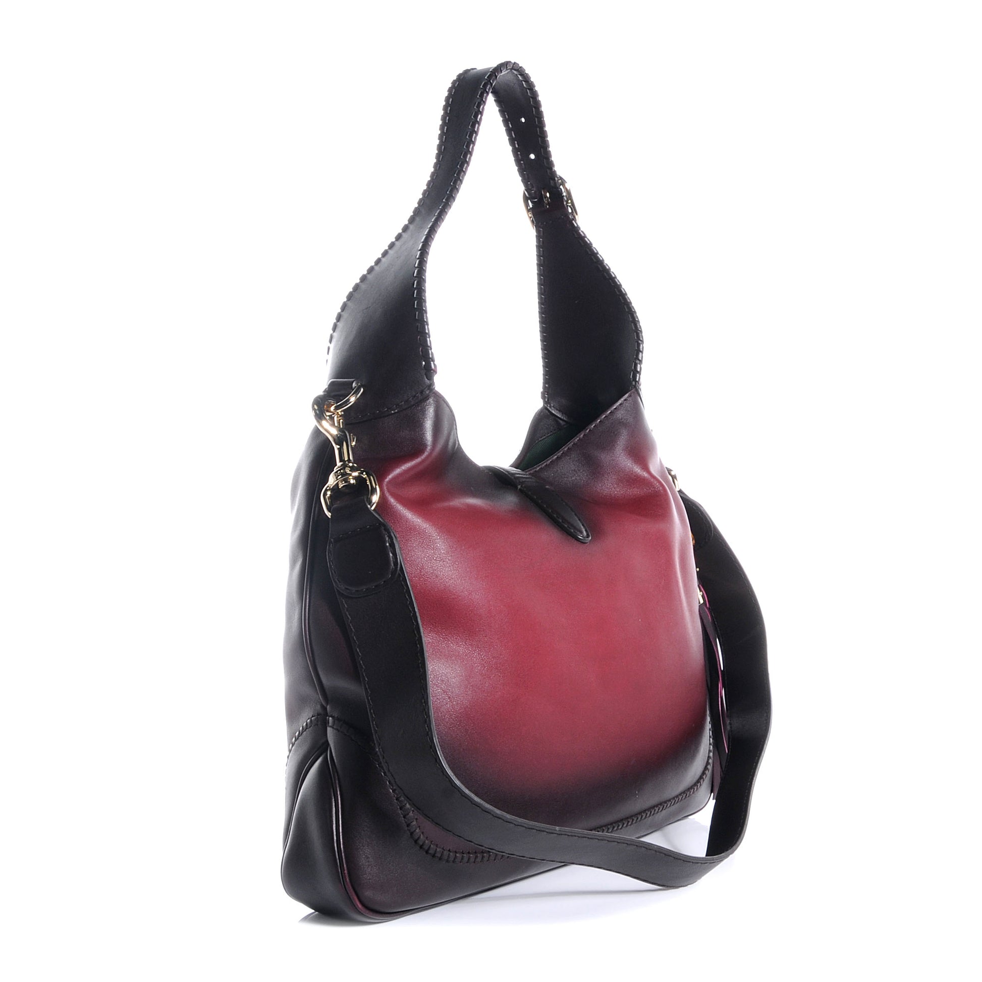Gucci Leather 1921 Medium Shoulder Bag Cherry 3 of 8