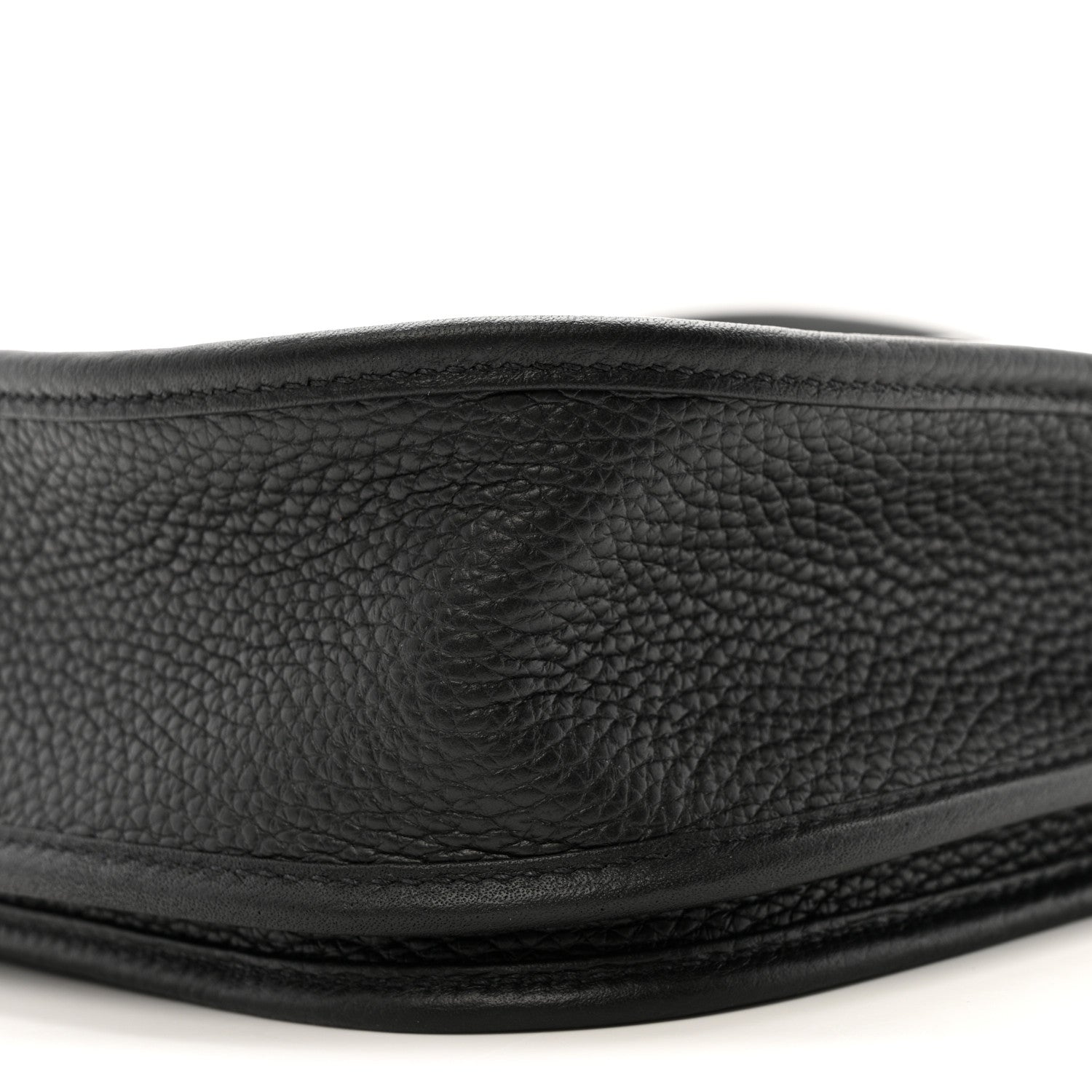 Hermes Taurillon Clemence EVELYNE III PM Black 10 of 11