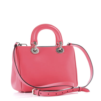 Christian Dior Calfskin Small Diorissimo Tote Pink 3 of 11