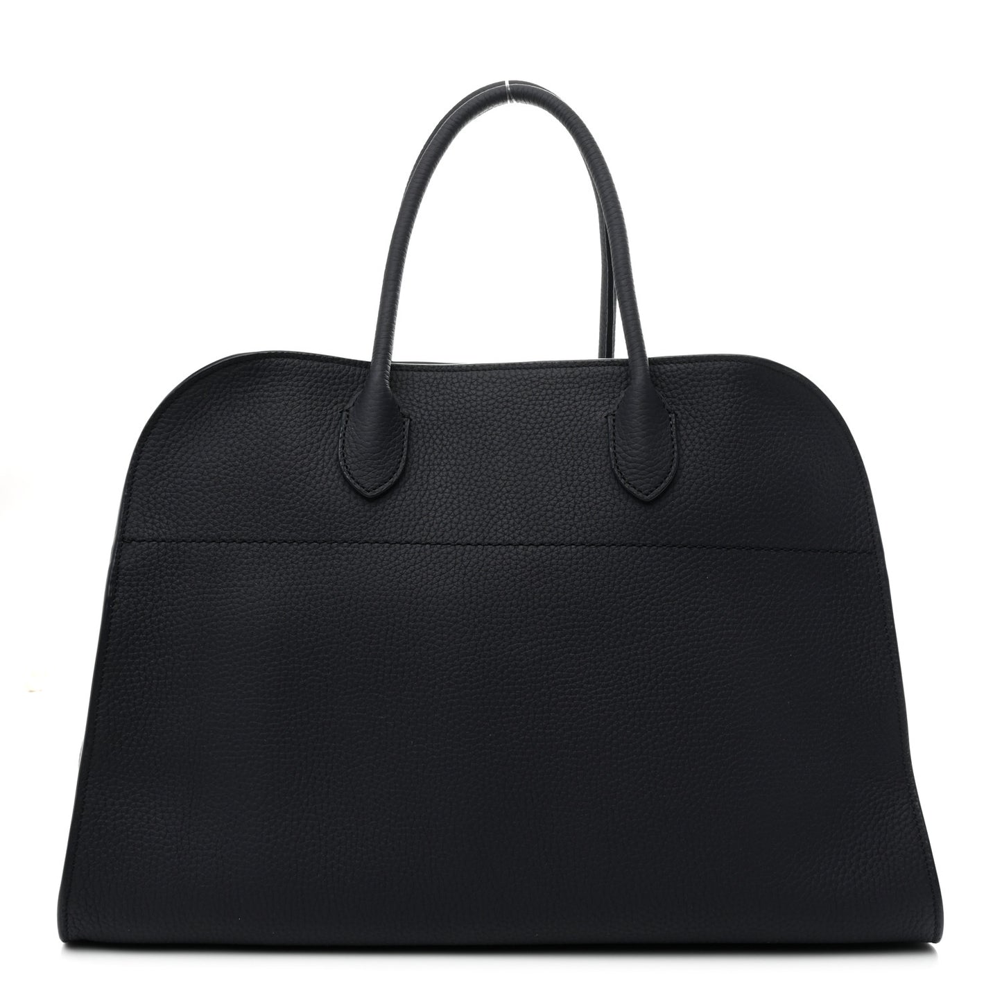 Matte Grained Calfskin Soft Margaux 15 Marine