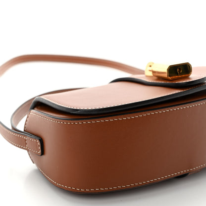 Celine Smooth Calfskin Tabou Clutch On Strap Tan 8 of 9